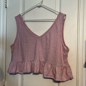 Wild Fable XXL pink mini tank top. Gently worn